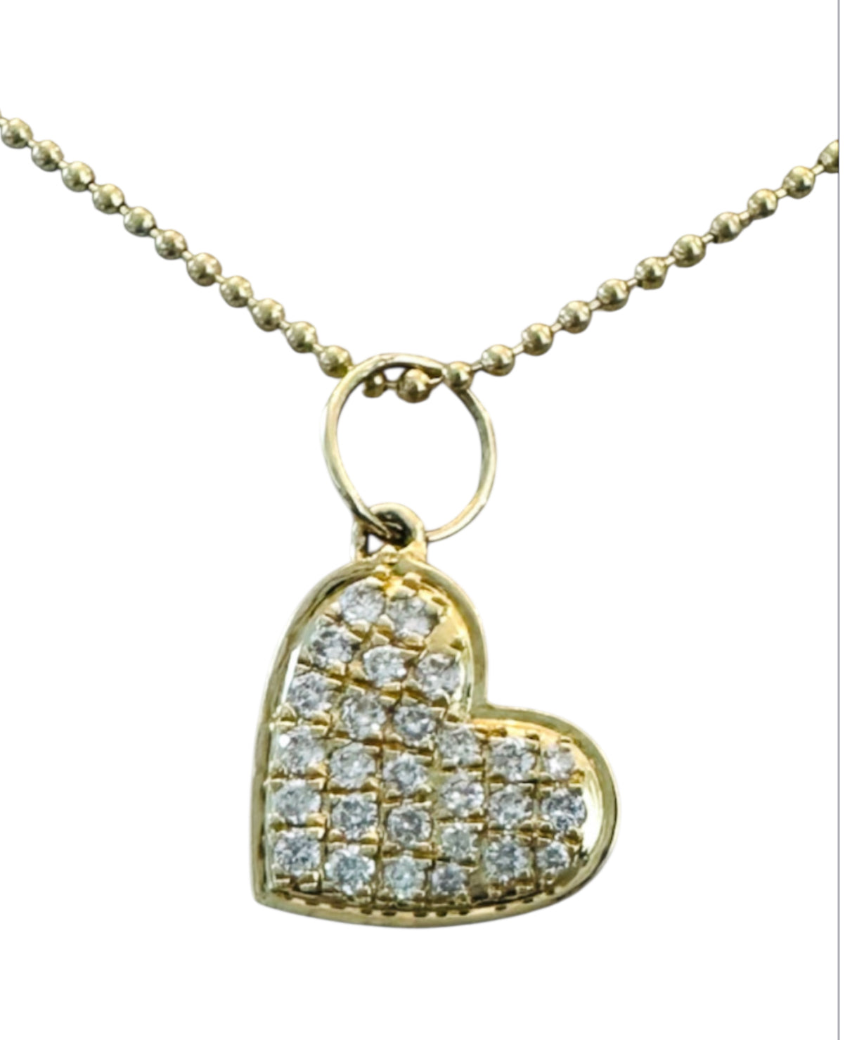 S.Row Designs Diamond Heart Charm