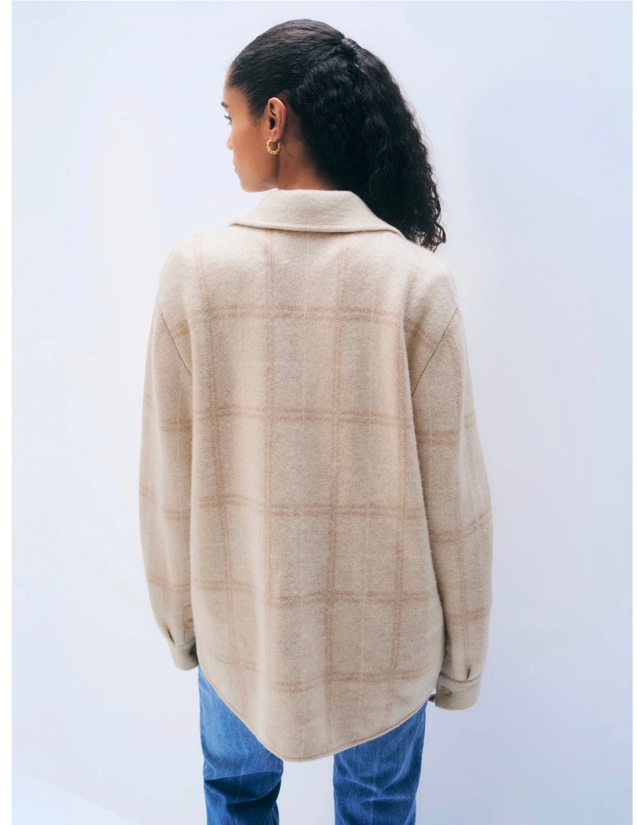 White + Warren Luxe Shacket