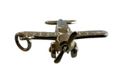 Vintage 14KT Gold Articulating Airplane Charm
