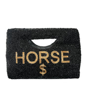 Beaded Horse $ Cut Out Clutch