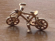 Vintage 14KT Gold Articulating Bicycle Charm
