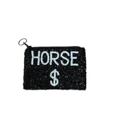 Hand Beaded Coin Purse - Horse $
