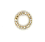 S.Row Designs 14KT Gold & Diamond Lock