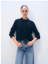 White + Warren Cashmere Button Down Shirt
