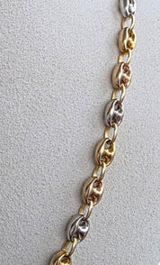 Vintage Gold 18” Mariner Link Chain