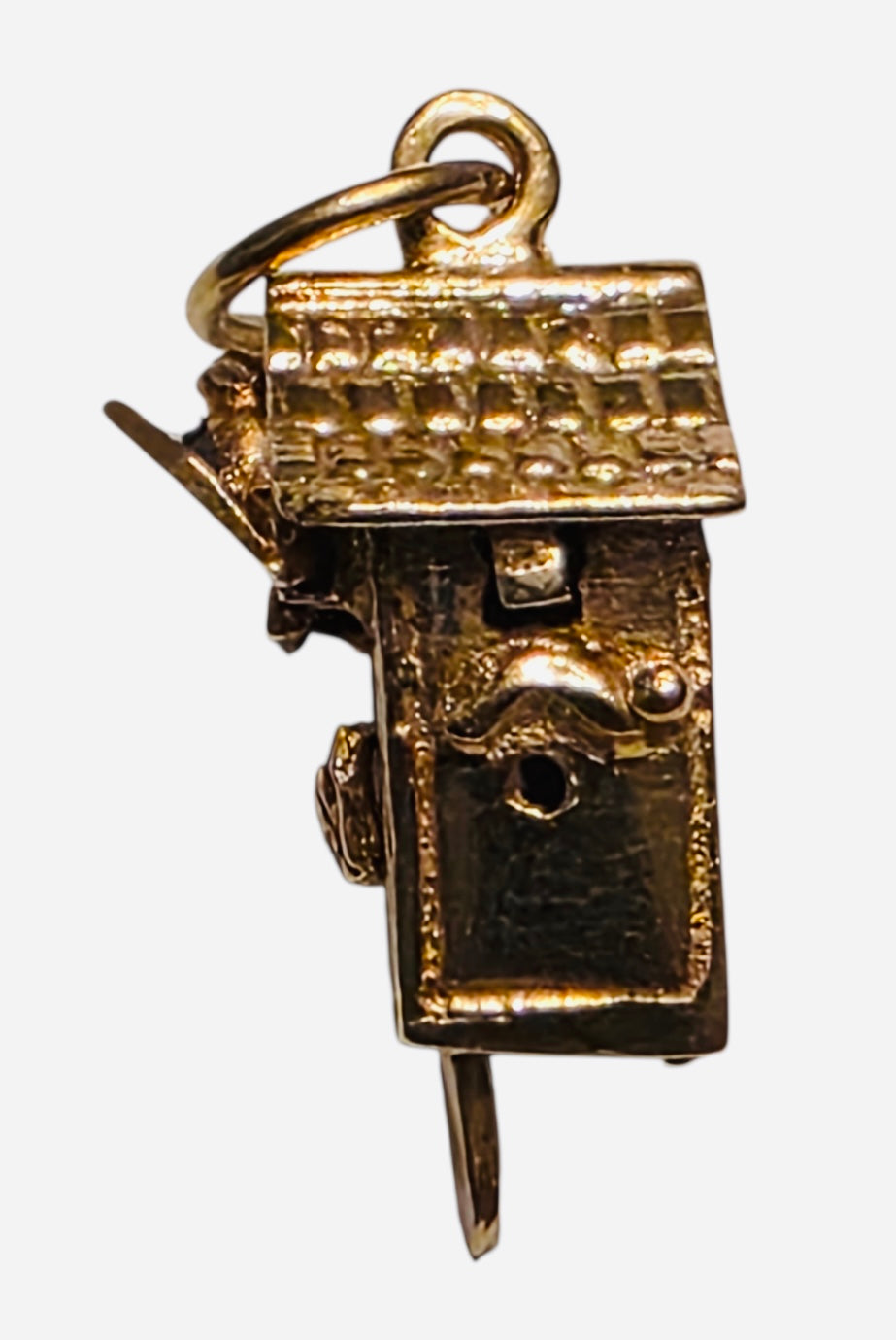 Vintage 14KT Gold Articulating Cuckoo Clock