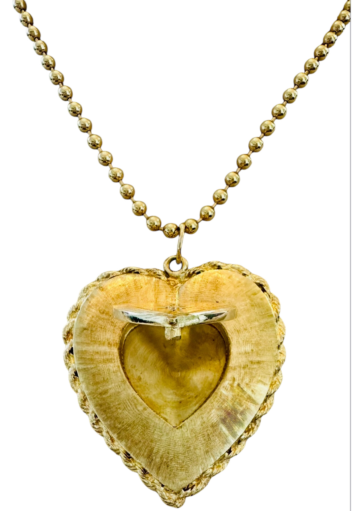 14KT Gold Vintage Heart Locket