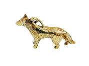 Vintage 14KT Gold Fox Charm