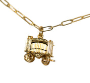 Vintage Circus Train Car Charm