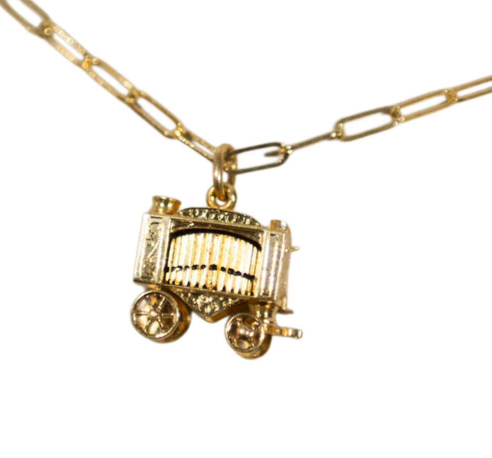 Vintage Circus Train Car Charm
