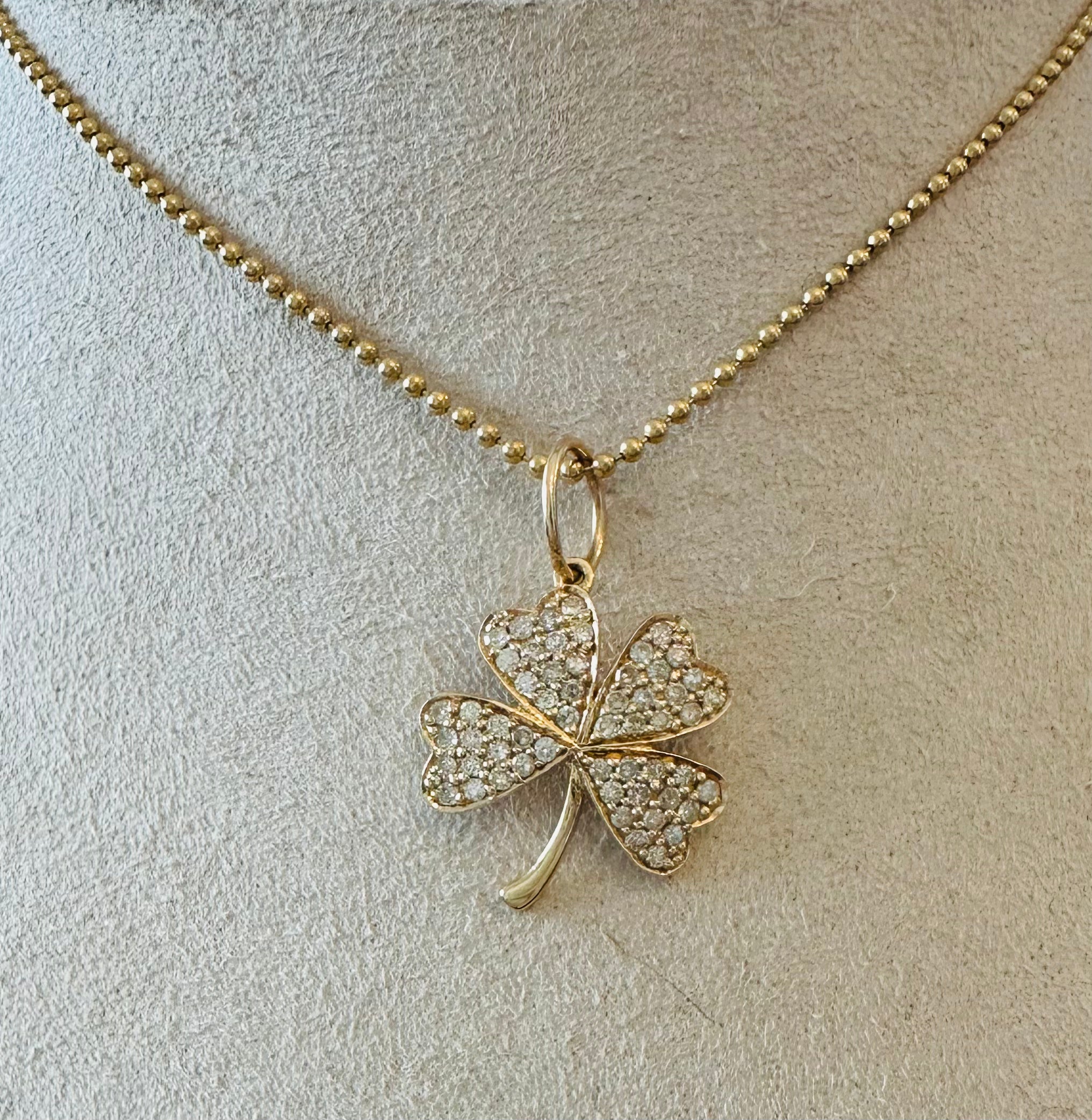S.Row Designs Diamond Clover Charm