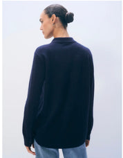 White + Warren Cashmere Button Down Shirt
