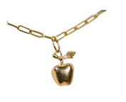 14KT Gold Vintage Apple Charm