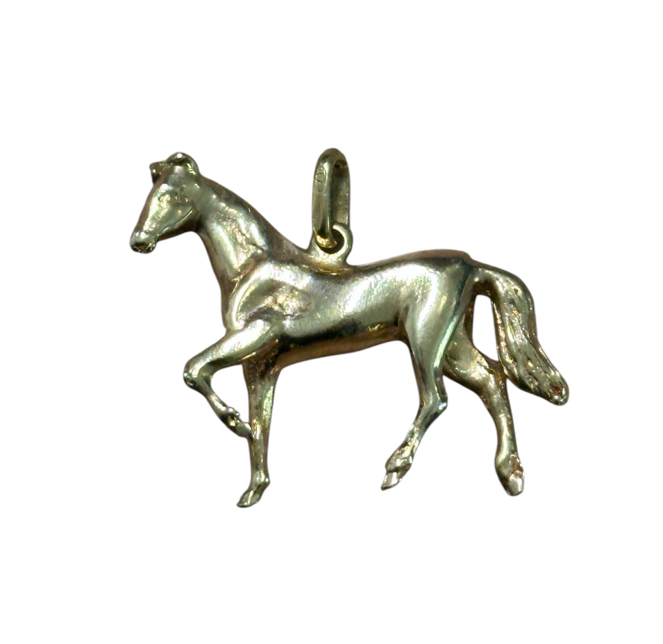 Vintage 14KT Gold Horse Charm