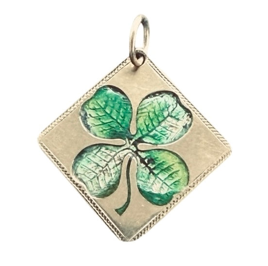 Vintage 14KT Gold Clover Charm
