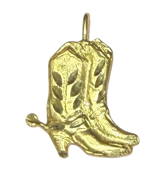 Vintage 14KT Gold Boot Charm