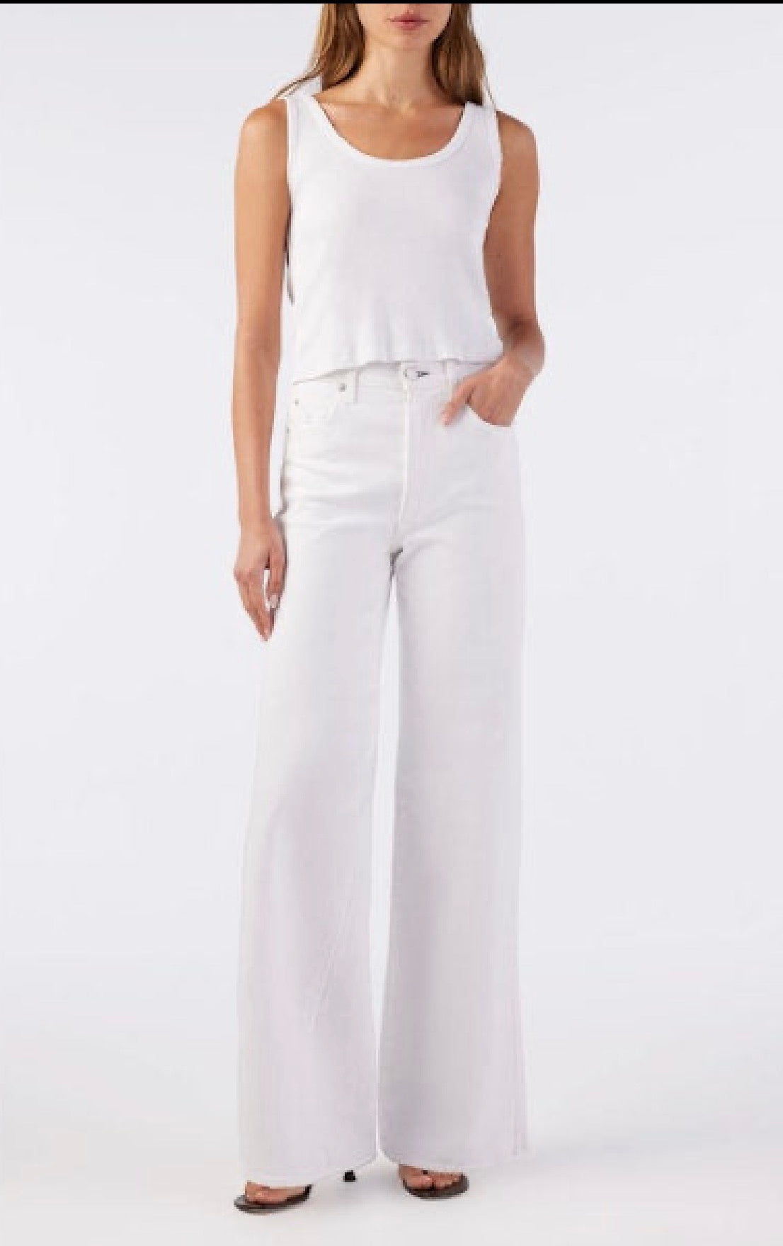 AMO Frida Pant in Alabaster