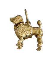 Vintage 14KT Gold Articulating Poodle Charm