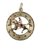 Vintage 14KT Gold Horse Charm