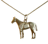 14KT Gold Vintage Horse Charm