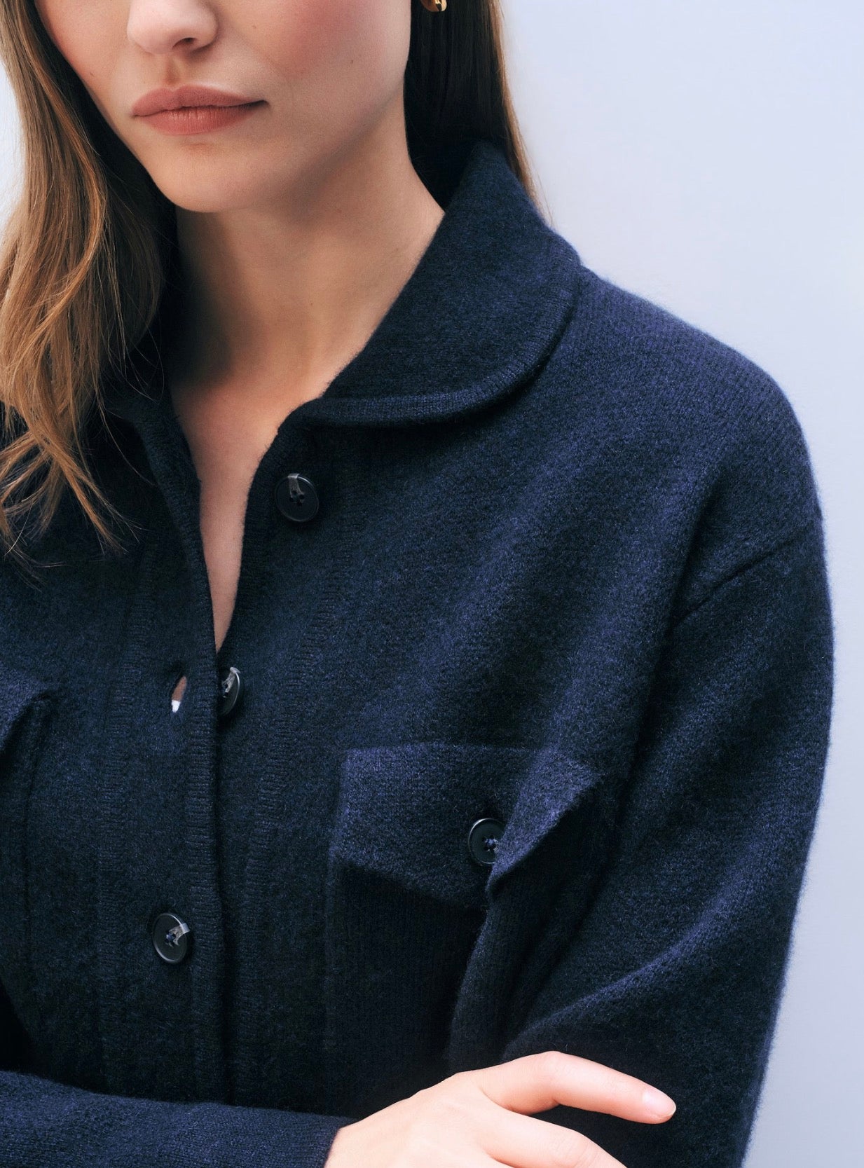 White + Warren Luxe Shacket