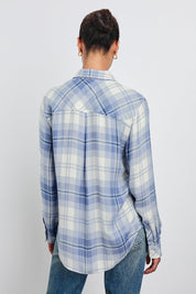 Rails Hunter Shirt In Bluebell Snow