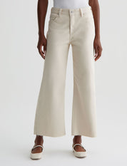 AG Saige Wide Leg Crop Jean in Opal Stone