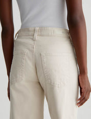 AG Saige Wide Leg Crop Jean in Opal Stone