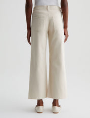 AG Saige Wide Leg Crop Jean in Opal Stone