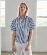 Mona Thalheimer Reese Lantern Sleeve Shirt