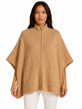 Cashmere Project Full Zip Poncho