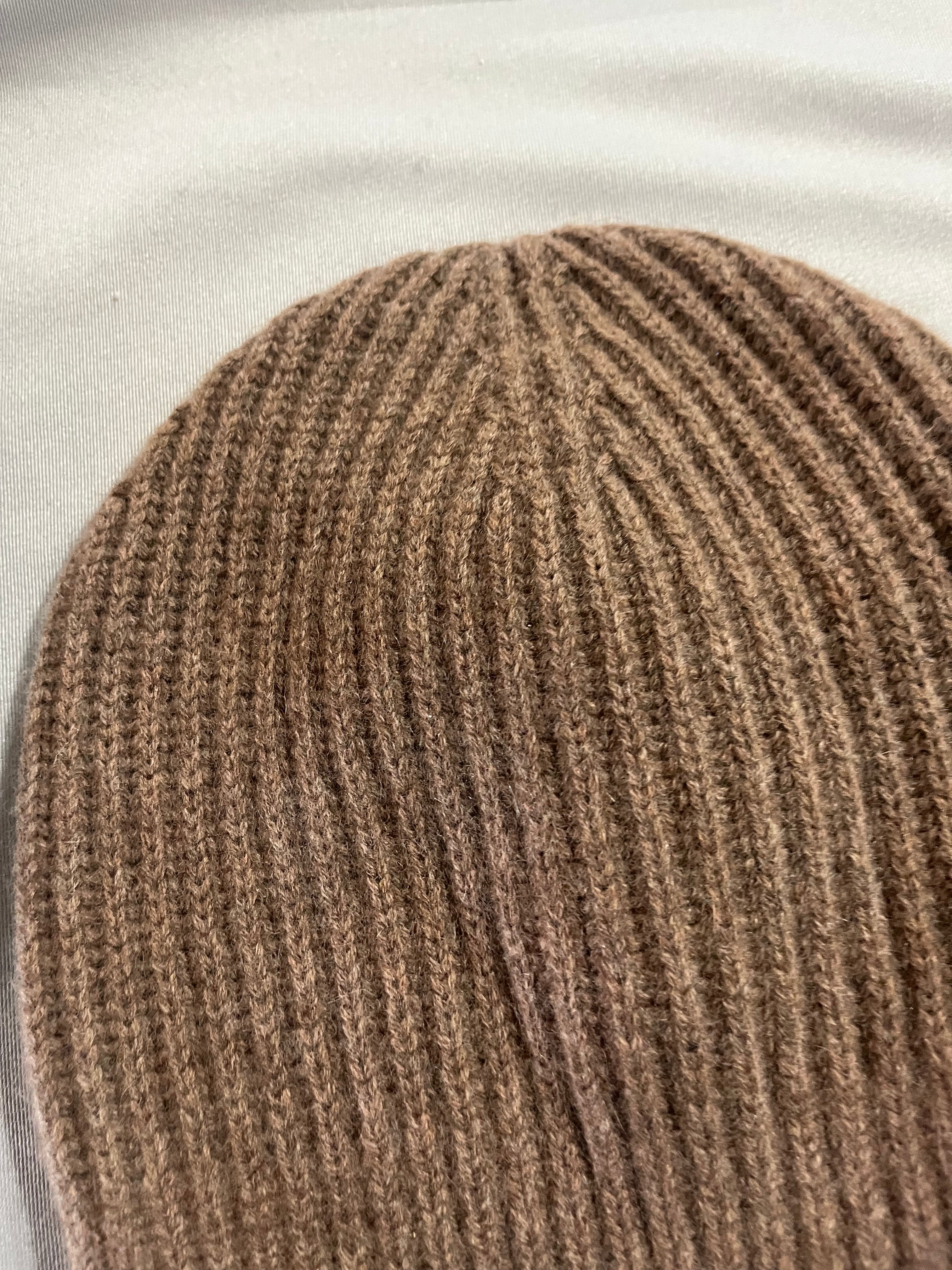 Cashmere Project Basic Ribbed Hat