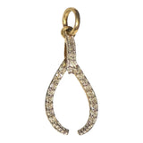 S.Row Designs Diamond Wishbone Charm