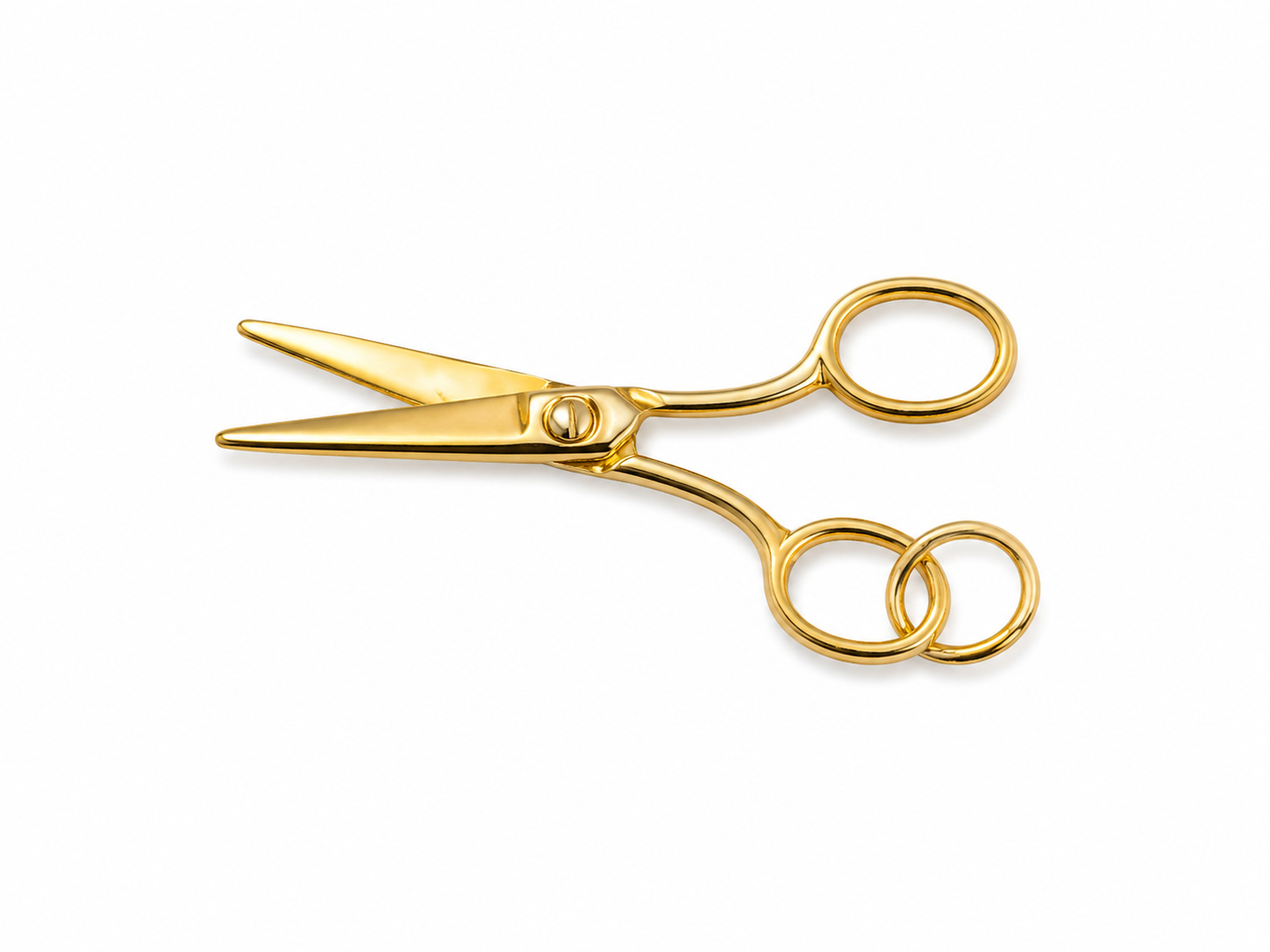 14KT Articulating Gold Scissors Charm