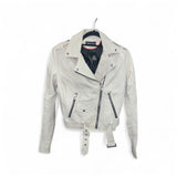 Vera Pelle Italian Leather Moto Jacket