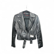 Vera Pelle Italian Leather Moto Jacket