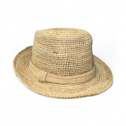 Flora Bella Amara Crochet Raffia Hat
