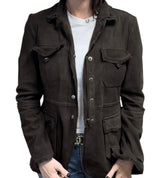 Jakett Meryl Washed Suede Jacket