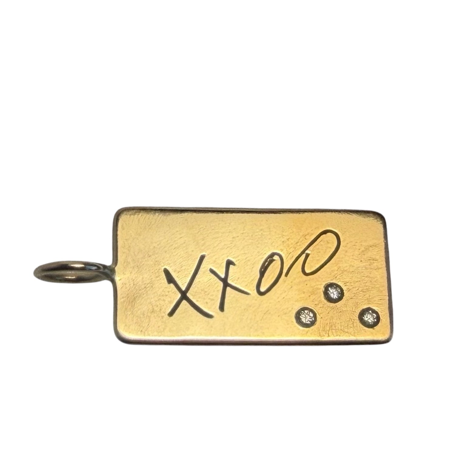 Vintage 14KT XO Charm