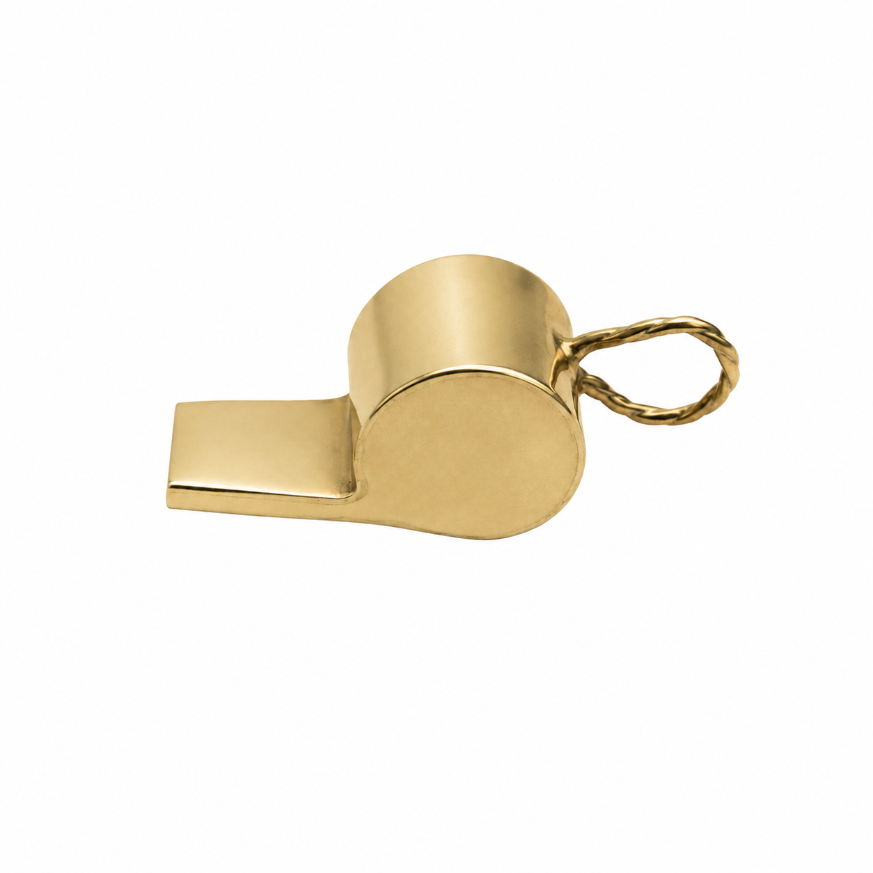 Vintage 14KT Gold Whistle Charm