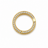 S.Row Designs 14KT gold & diamond connector