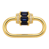 S. Row Designs Caribiner Sapphire & Diamond