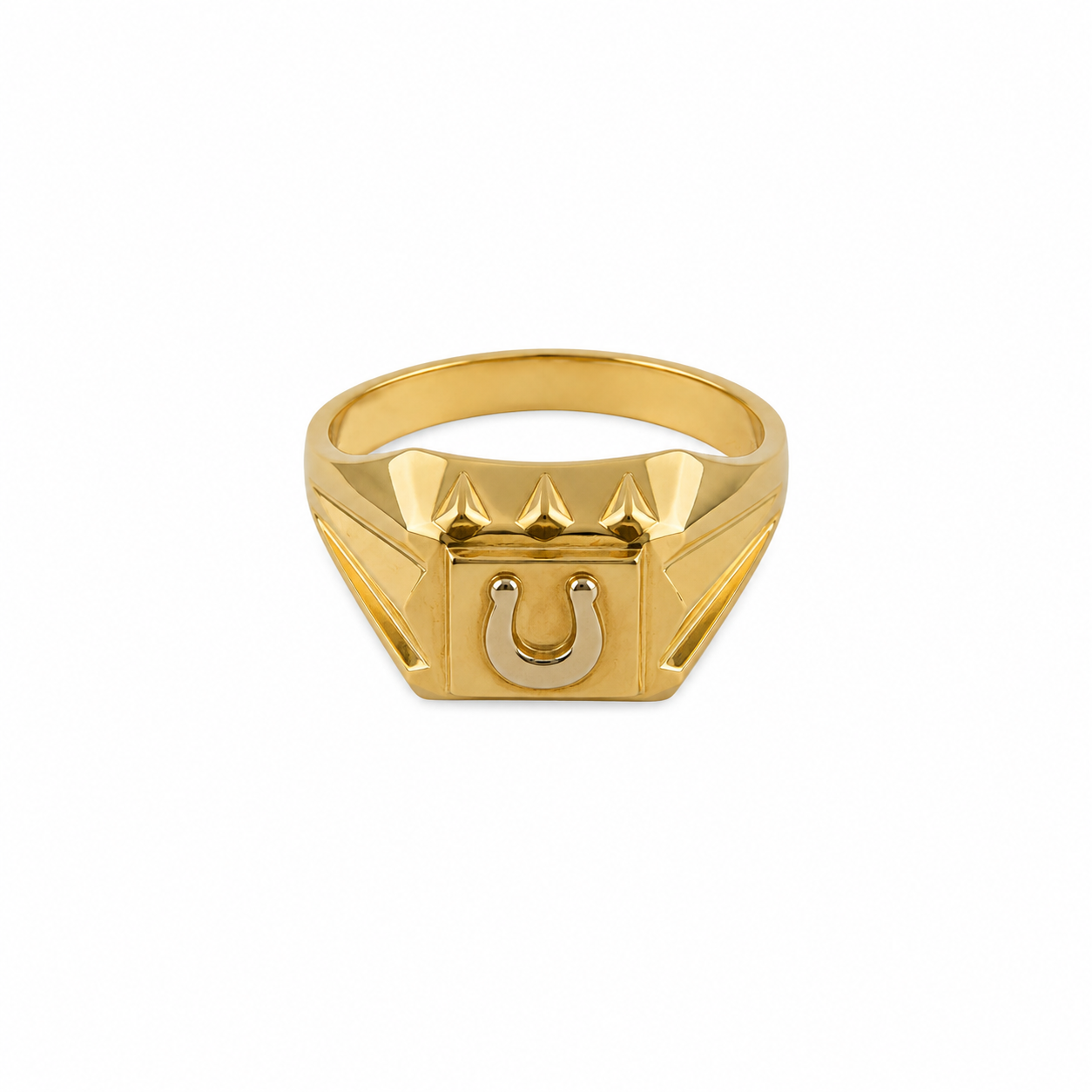 Vintage 18KT Gold Horseshoe Ring