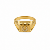 Vintage 18KT Gold Horseshoe Ring