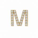 S.Row Designs Diamond Initial M Slider