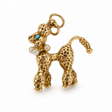 Vintage 14KT Gold Vintage Poodle Charm