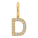 S.Row Designs Diamond D Initial Charm