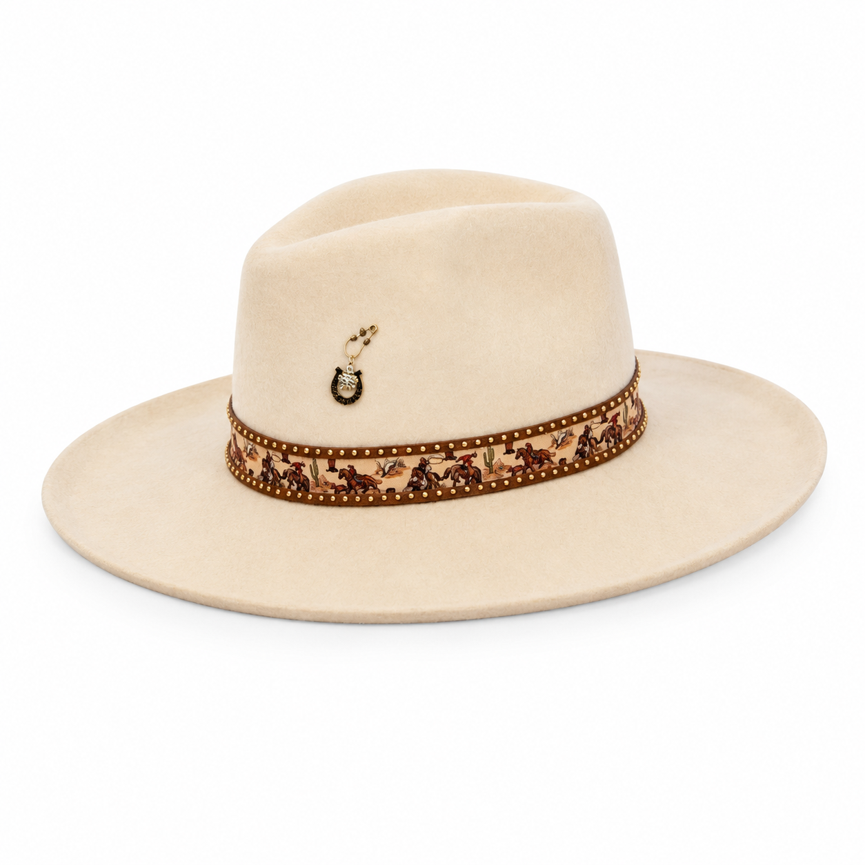 One of a Kind Wide-Brim Felt Hat