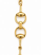 Gucci 18kt Horsebit Chain Necklace