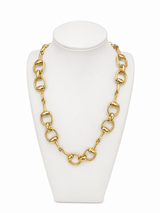 Gucci 18kt Horsebit Chain Necklace